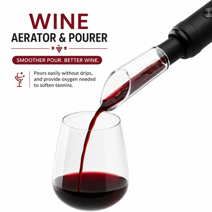 PrimeShift | Electric Wine Opener Set